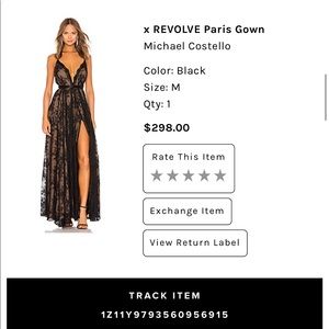 Michael Costello Dresses - Michael Costello X Revolve Paris Gown Michael Costello Dresses - Michael Costello X Revolve Paris Gown